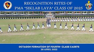 130K views · 6.1K reactions | LOOK: Octagon Formation of Fourth-Class Cadets during the RECOGNITION RITES OF PMA "SIKLAB-LAYA" CLASS OF 2025! Congratulations to the members of PMA Class of 2025! #pma | Philippine Military Academy "Face-Bok" | Facebook