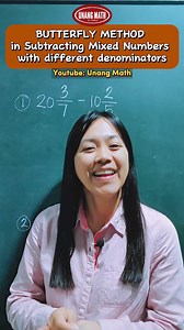 82K views · 2K reactions | Butterfly Method in Subtracting Mixed Numbers with Dofferent Denominators #fractions #SubtractingFractions #mathtutor #math #mathreview #CSEReview #mathtricks #mathhacks #mathtutorial #mathisfun #matheducation | Unang Math | Facebook