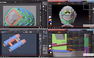 ZBrush4r7的ZModeler笔刷建模基础