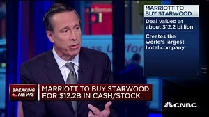 Marriott to Buy Starwood Hotels, Creating World’s Largest Hotel Company