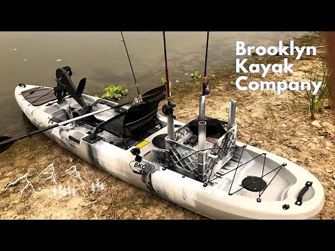 Brooklyn Kayak Company PK13 kayak Review... (Truxton Lake, Bakersfield)