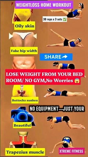 How to Get a Full-Body Workout at Home | No Equipment Needed #Shorts