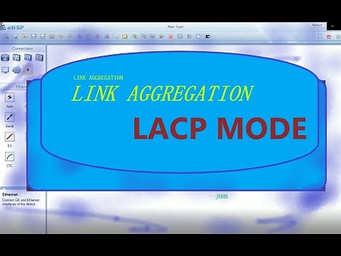 LINK AGGREGATION LACP MODE Huawei eNSP
