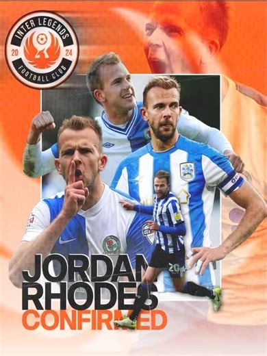 Jordan Rhodes Joins Inter Legends: A New Chapter