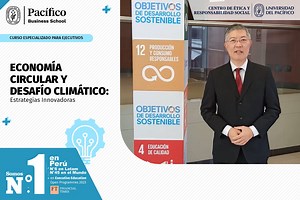 ¡Convierte a tu empresa en una aliada del desarrollo sostenible! 🌎 ♻ Aprende a aplicar modelos de negocios circulares con nuestro curso de Economía Circular y Desafío Climático: Estrategias Innovadoras. 🗓 Inicio: 26 de octubre 👥 Modalidad: Presencial ℹ Infórmate más aquí: https://bit.ly/3P2PVCj 📱 Conversa con un asesor: https://bit.ly/44M9umS | Cursos Especializados UP