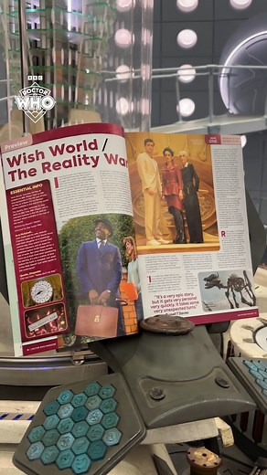 Even the Doctor is a #DoctorWho Magazine subscriber! Read all about THE REALITY WAR in the latest issue... 👀 | Doctor Who