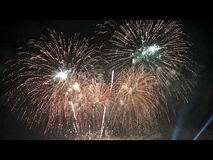 Fireworks 4K Video - Huge Fireworks Display Lighting Up The Sky - Stock Footage