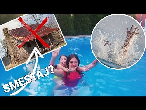 STIGLE. APARTMAN TOUR *SPASILA DECAKU ZIVOT U BAZENU*