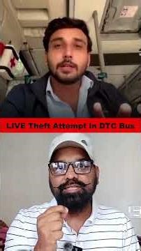 Pickpockets Caught LIVE on DTC Bus 😱 | Driver’s Warning Saves All | #shortsfeed #viralvideo