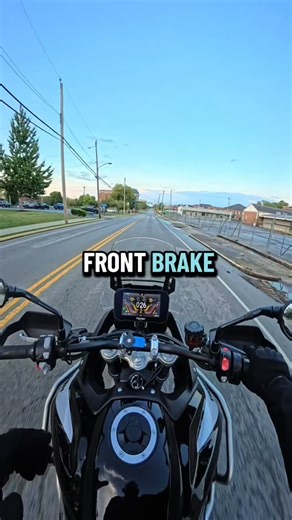 1K views · 166 reactions | The front brake is the most important. #motorcycle #triumph #brake | Justridemoto | Facebook