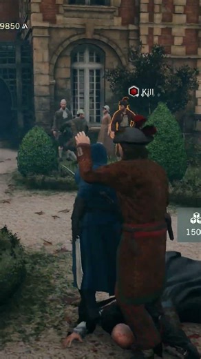 Stealth Save in Assassin’s Creed Unity! | Elise Rescue Mission 👀 #Shorts #viral