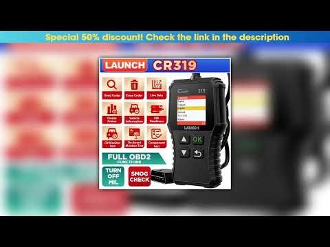 Editor’s Choice Launch X431 CR319 Creader 319 Auto Code Reader OBDII Scanner Professional Automotiv