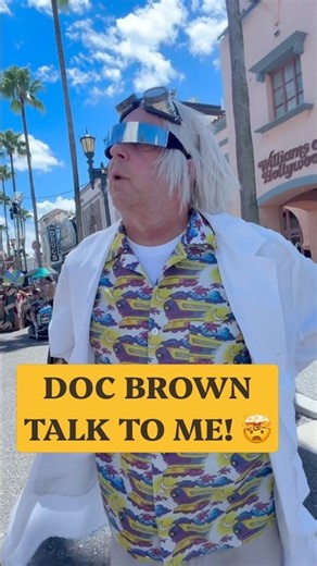 I WAS NOT READY FOR THIS DOC BROWN MOMENT! 🤯⚡️