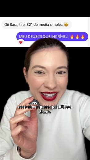 Superando 160 acertos no ENEM é incrível!