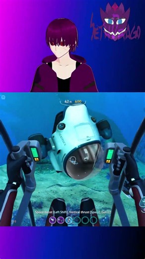 pron error! | #mentalhealthmatters #viral #vtuber #fyp #subnauticabelowzero #funny #shorts