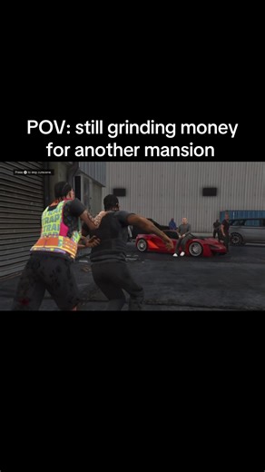 Grinding Money for Mansions in GTA Online