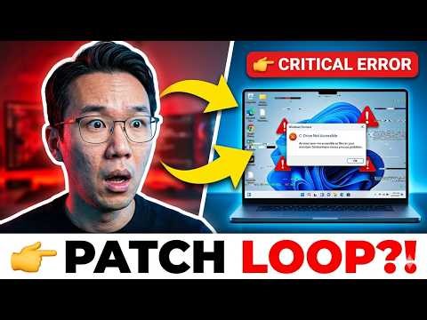 Microsoft’s "Emergency Patch" loop: Why Your C: Drive is Still Not Accessible!