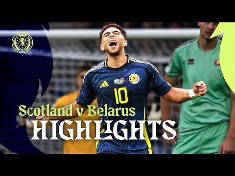 Adams & McTominay Secure World Cup Play-Off! | Scotland 2-1 Belarus | World Cup Qualifier Highlights