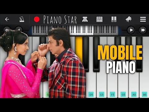 Ajab Si | Om Shanti Om | Played On Mobile Piano | Easy Piano Tutorial