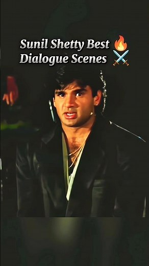Hindi Dialogue 👿 | Sunil Shetty 🔥 | mere bap ke kis hisse pe goli mari thi ☠️ | Bollywood Movie