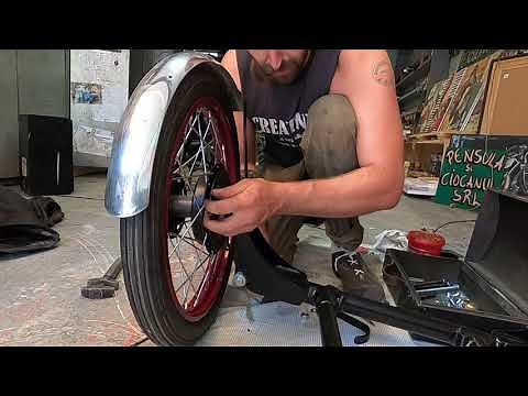 Homebuilt Flexi sidecar , paralell sidecar mounting Timelapse