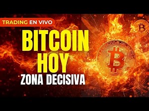 BITCOIN HOY 🔴 : RUPTURA del rango y mercado en DECISIÓN 🚨 | Trading en Vivo