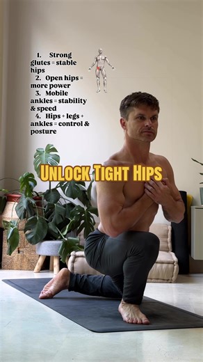💪 Fix your hips, strengthen your body! This exercise corrects hip alignment, activates glutes and hamstrings, improves ankle mobility, and supports proper posture. Stronger hips = better performance, less back pain, more stability. 🔥 Do this regularly to feel stronger, mobile, and resilient! For more exercises and tips - Follow me! #fitness #hipmobility #posturecorrector #anklemobility #bodyalignment