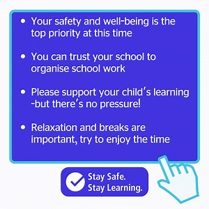 Information about Stay Safe. Stay Learning: continuity of learning during the coronavirus pandemic. #StaySafeStayLearning https://gov.wales/stay-safe-stay-learning-continuity-learning | Education Begins at Home | Facebook