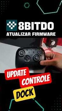 Atualizar FIRMWARE 8BITDO Controle e Dock #8bitdo #ultimate2 #firmware #update