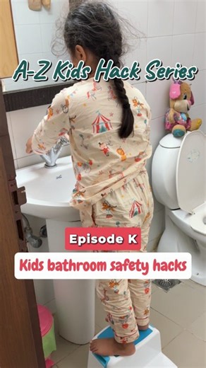 Tanya Mehra | Comment “Bathroom” to get a direct link to all these products A-Z Hack Series for kids Episode K: Kids Bathroom 🛀 Safety hacks Kids in... | Instagram