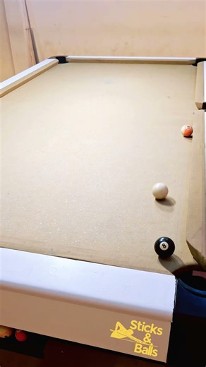 Two rails. Left spin. Perfect control. 🎱 #pool #billiards #8ball #snooker