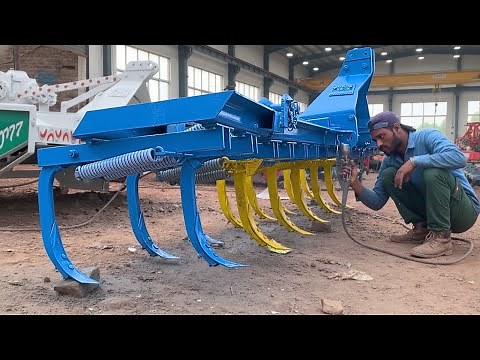 How Tractor Cultivator are Manufactured in Factory from Scratch | Step-by-Step Manufacturing Process