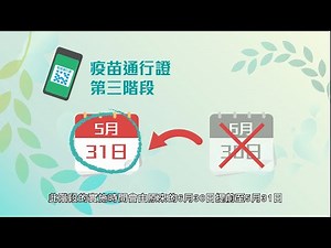 同心抗疫 快打疫苗：「疫苗通行證」更新接種要求 - 一般市民 (25.3.2022)