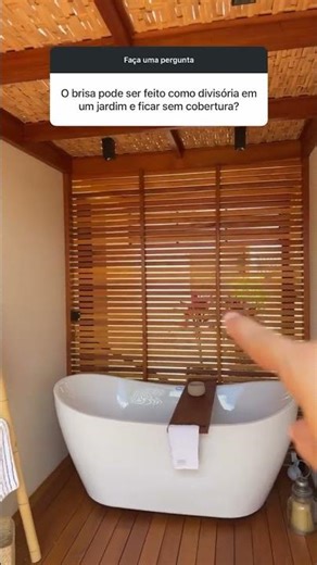 ✨🤔💭 Os brises podem ser instalados como divisória de áreas sem cobertura?