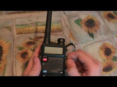 Tutorial Baofeng UV-5R Teil 2 Kanäle speichern