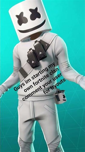 comment your user names for try outs #fortnite