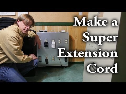 How to make a "super" extension cord (aka power distribution box)
