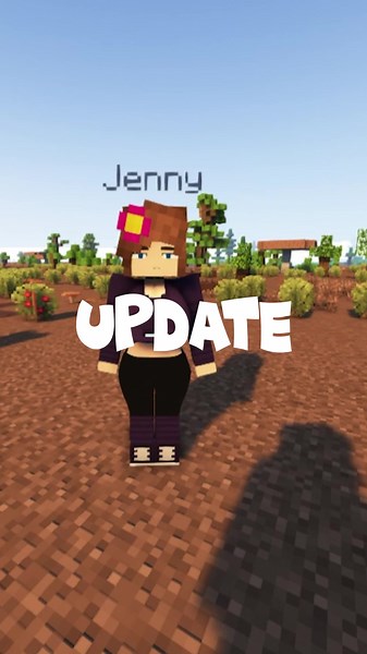 NEW Jenny Mod UPDATE! new mob #fyp #jennymod #jennymodminecraft #minecraftupdate #new #minecraftmods #minecraftmodshowcase #jenny