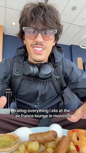 Pablo Torres on Instagram: "@airfrance lounge food review #airfrance #lounge #foodreview #montreal #canada"