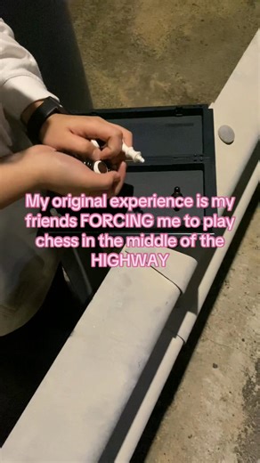 Playing Chess on the Highway: A Unique Friendship Moment
