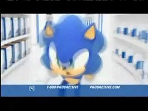 Progressive Commercial (Sonic the Hedgehog)