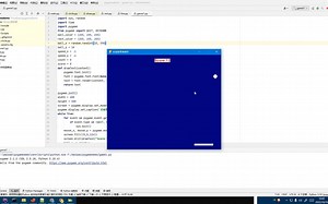 python游戏教程：pygame实战第三节：开发一个弹弹球