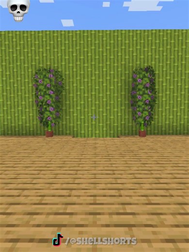 BAMBOO BED! #mcpe #Minecraft #fyp