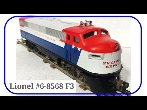 The Loneliest F3 - Lionel MPC's Preamble Express