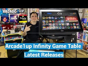 Infinity Game Table by Arcade1Up New Game Releases Jeopardy, Trivia For Dummies + My Table Broke?