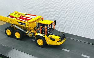 沃尔沃 6x6 A60H 铰接式卡车 VS 跑步机