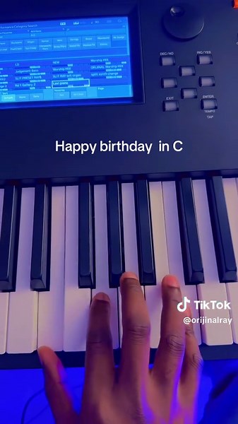 Happy Birthday Piano Tutorial