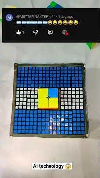 all cube make algebraic by using Ai 😱 l ai tricks l #cube #shortclips #video