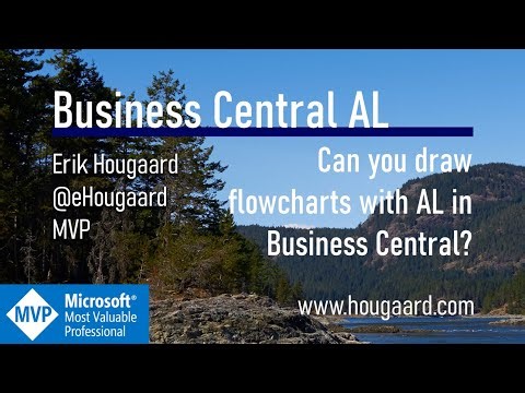 Can you draw flowcharts with AL in Business Central?