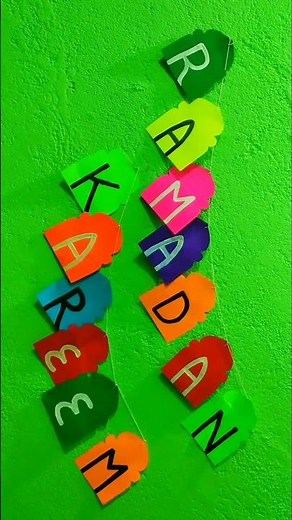 Ramadan craft / Easy Paper Decoration